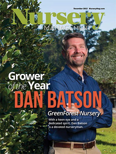 Nursery Management - Grower of the Year: Dan Batson, GreenForest Nursery